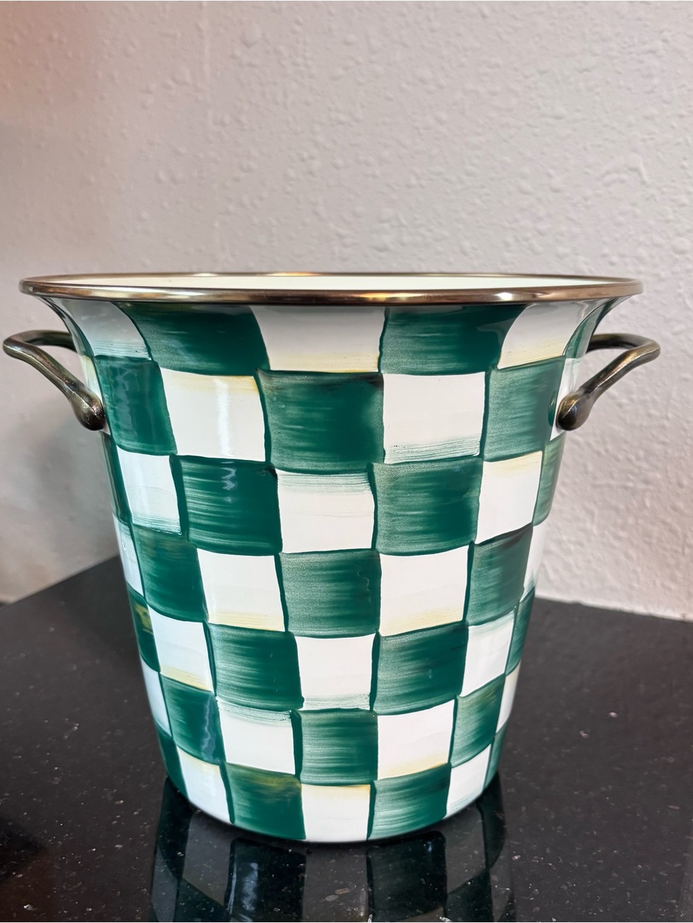 MacKenzie-Childs Check Wine Cooler